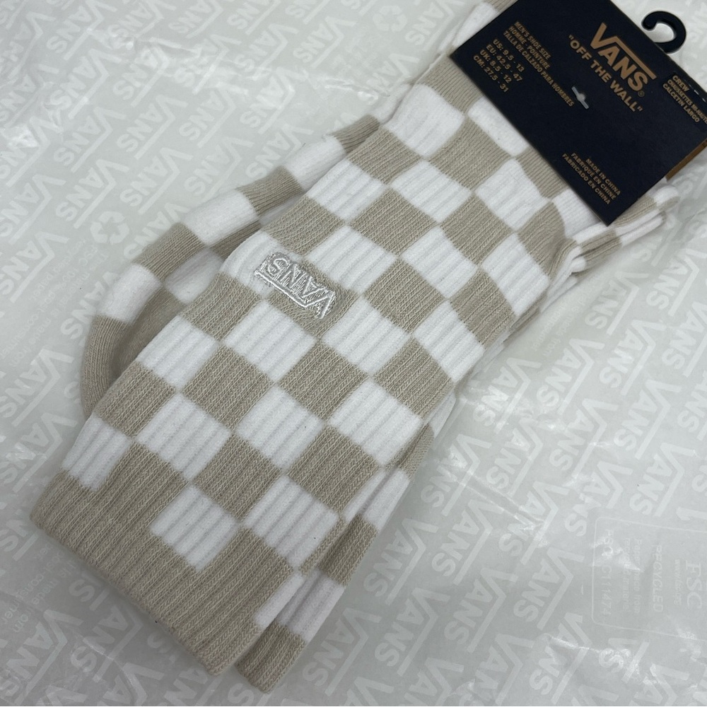 VANS "Off The Wall" Crew socks Checkerboard 
New  Vans socks (1 pair) - Picture 11 of 16